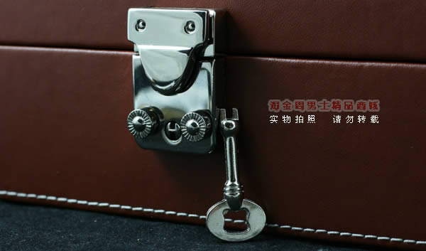 英国SIKARLAN 20支装真皮雪 茄保湿盒sk1017-5