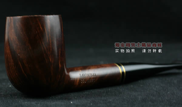 意大利沙芬石楠木烟斗|6件套装双金圈光面111-1