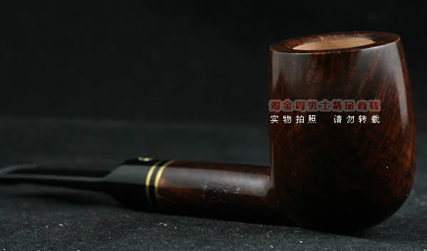意大利沙芬石楠木烟斗|6件套装双金圈光面114-2
