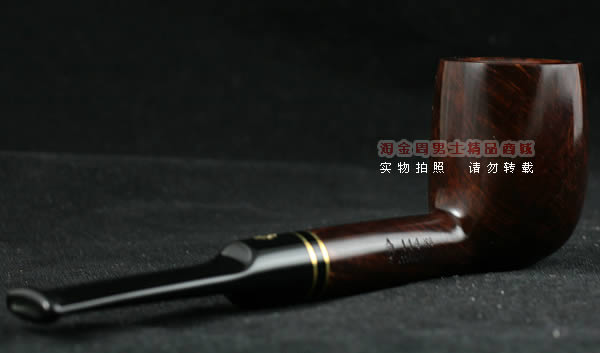 意大利沙芬石楠木烟斗|6件套装双金圈光面114-3