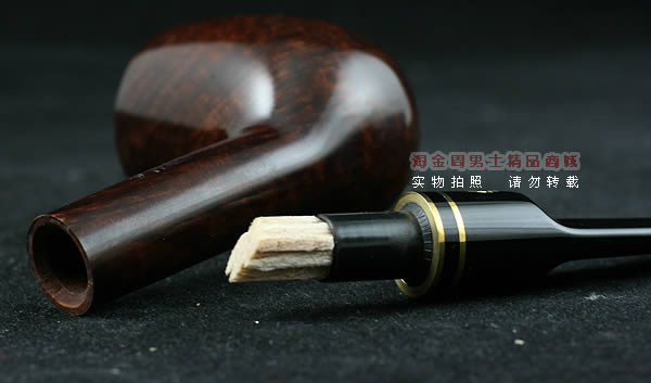 意大利沙芬石楠木烟斗|6件套装双金圈光面114-7