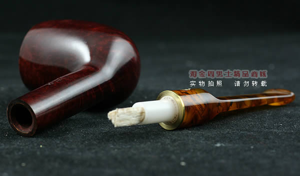 意大利沙芬SAVINELLI石楠木烟斗|6件套玉盖光面127-7