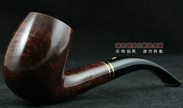意大利沙芬石楠木烟斗|6件套装双金圈光面606-1