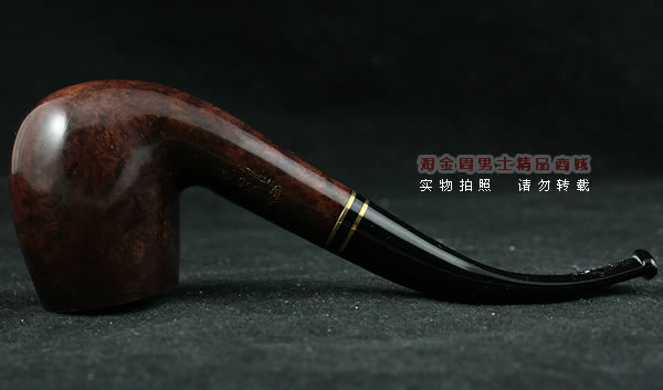 意大利沙芬石楠木烟斗|6件套装双金圈光面606-4