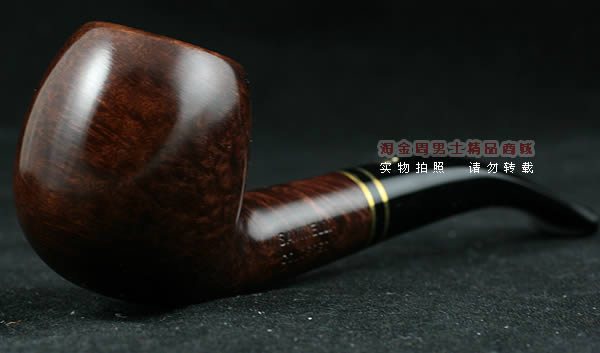意大利沙芬石楠木烟斗|6件套装双金圈光面626-1