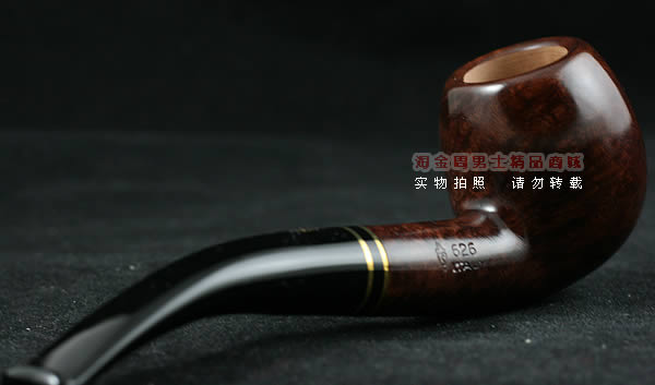 意大利沙芬石楠木烟斗|6件套装双金圈光面626-3