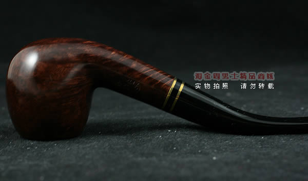 意大利沙芬石楠木烟斗|6件套装双金圈光面626-4