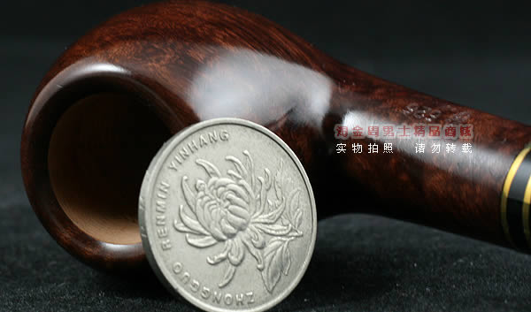 意大利沙芬石楠木烟斗|6件套装双金圈光面626-5