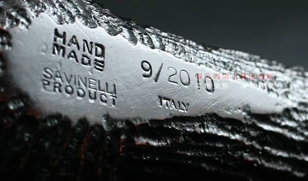 意大利沙芬SAVINELLI石楠木烟斗|2010手工限量斗09-7