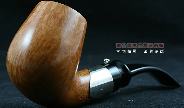 意大利L'ANATRA鸭子石楠木手工烟斗|6件套装银圈LA02-1