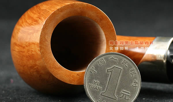 意大利L'ANATRA鸭子石楠木手工烟斗|6件套装银圈LA02-6