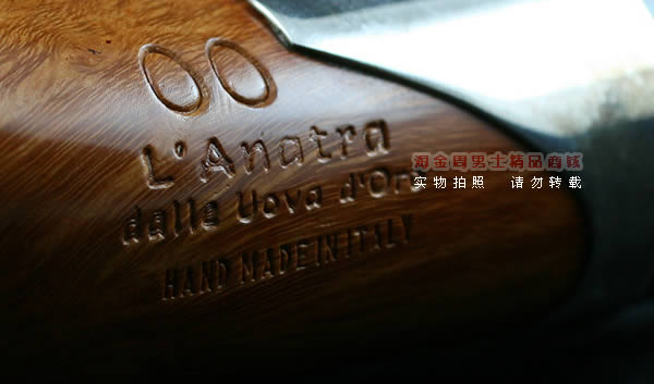 意大利L'ANATRA鸭子石楠木手工烟斗|6件套装银圈LA02-8