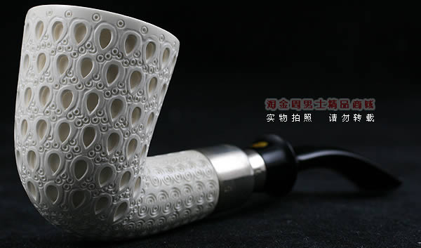 土耳其海泡石ALTINAY烟斗|5件套装银圈Alt120N-1