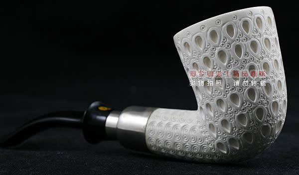 土耳其海泡石ALTINAY烟斗|5件套装银圈Alt120N-2