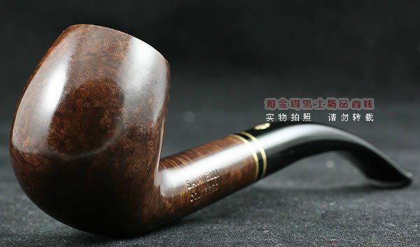 意大利沙芬石楠木烟斗|6件套装双金圈光面602-1