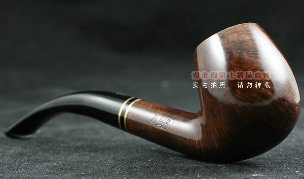 意大利沙芬石楠木烟斗|6件套装双金圈光面602-2