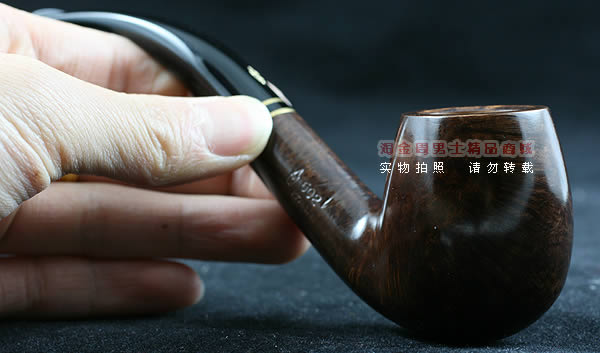 意大利沙芬石楠木烟斗|6件套装双金圈光面602-7