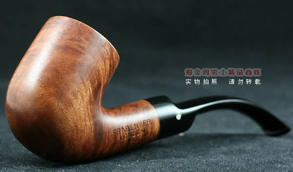 意大利FRABENVER梅花石楠木烟斗|曲斗104-1