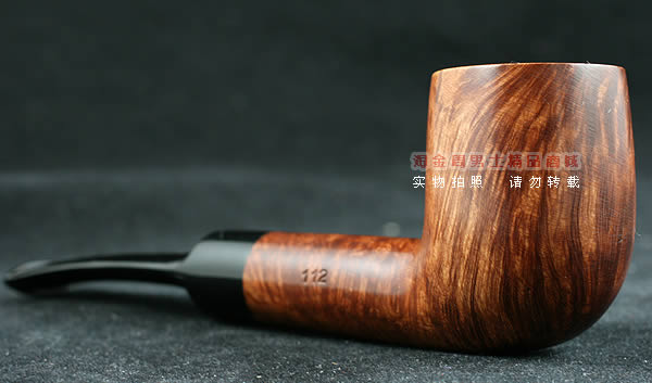 意大利FRABENVER梅花石楠木烟斗|曲斗112-2