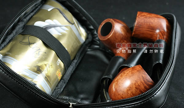 荷兰BIG-BEN大班真皮烟斗包|008-4