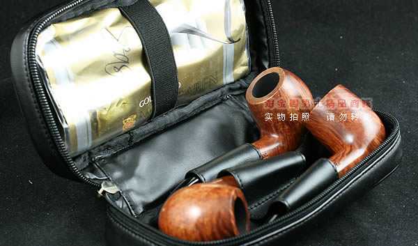 荷兰BIG-BEN大班真皮烟斗包|008-5