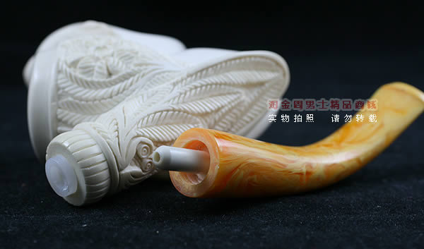 意大利LUBINSKI鲁宾斯基超大海泡石烟斗|套装L05-9