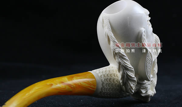 意大利LUBINSKI鲁宾斯基超大海泡石烟斗|套装L03-3