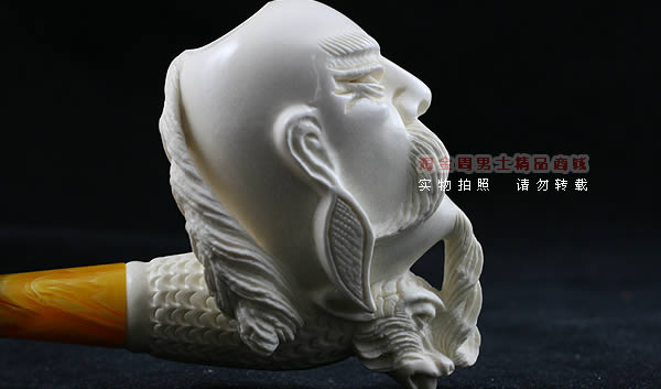 意大利LUBINSKI鲁宾斯基超大海泡石烟斗|套装L03-6