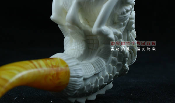 意大利LUBINSKI鲁宾斯基超大海泡石烟斗|套装L04-4