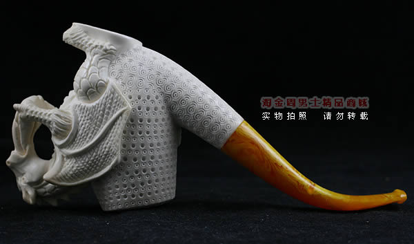 意大利LUBINSKI鲁宾斯基超大海泡石烟斗|套装L01-5