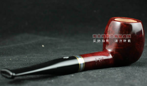 意大利沙芬石楠木烟斗|6件套金银圈光面207-3