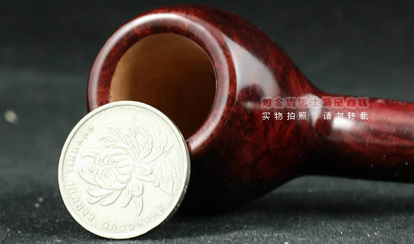 意大利沙芬石楠木烟斗|6件套金银圈光面207-5