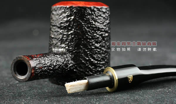 意大利沙芬SAVINELLI石楠木烟斗|6件套装ROMA黑嘴310-7