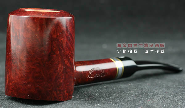 意大利沙芬石楠木烟斗|6件套装金银圈光面310-1