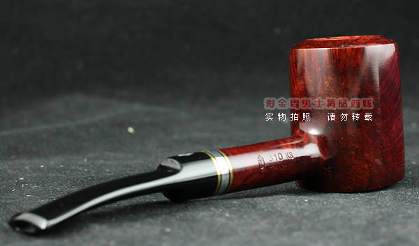 意大利沙芬石楠木烟斗|6件套装金银圈光面310-3