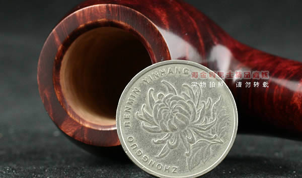 意大利沙芬石楠木烟斗|6件套金银圈光面602-5