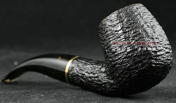 意大利沙芬石楠木烟斗|6件套装老虎刻花616-2