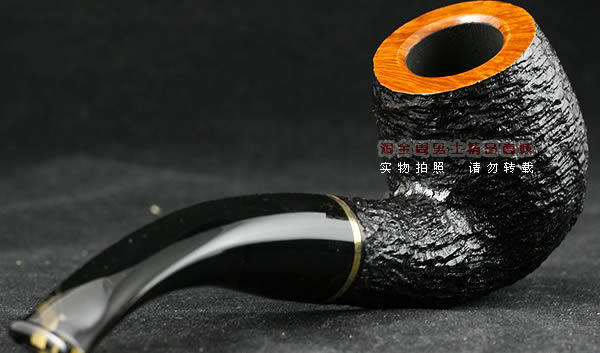 意大利沙芬石楠木烟斗|6件套装老虎刻花616-3
