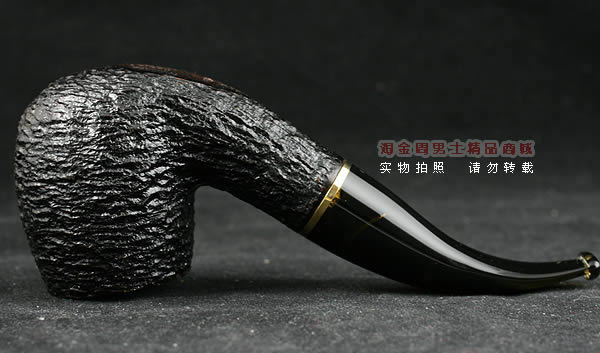 意大利沙芬石楠木烟斗|6件套装老虎刻花616-4