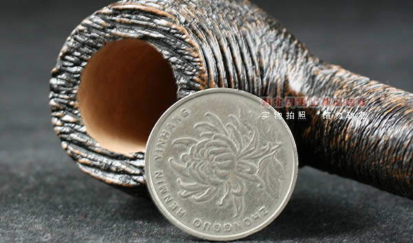 意大利沙芬石楠木烟斗|6件套金银圈粗面670-5