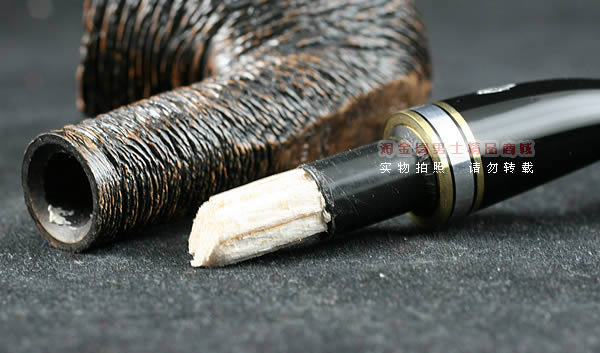 意大利沙芬石楠木烟斗|6件套金银圈粗面670-8