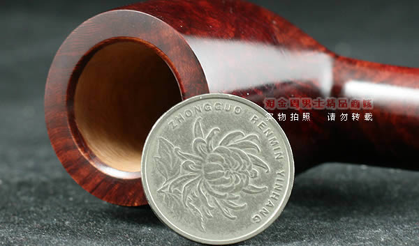意大利沙芬石楠木烟斗|6件套装金银圈光面804-5