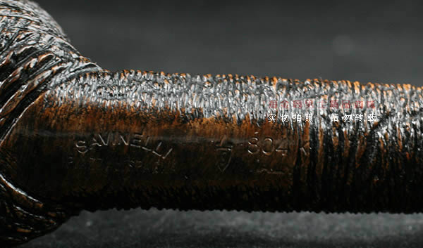 意大利沙芬石楠木烟斗|6件套装金银圈粗面804-6