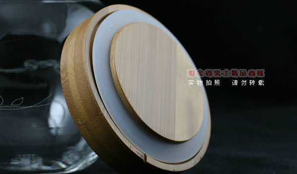 台湾一屋窑耐热玻璃烟草|茶叶密封保湿罐FH-290W-2