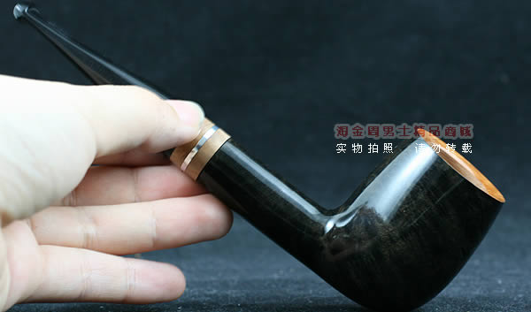 法国CHACOM石楠木烟斗|6件套装银线黑色斗186-8