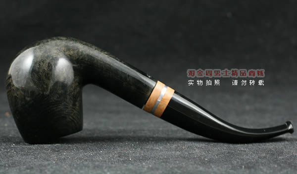 法国CHACOM石楠木烟斗|6件套装银线黑色斗43-4