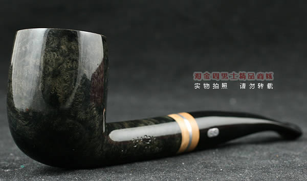 法国CHACOM石楠木烟斗|6件套装银线黑色斗866-1