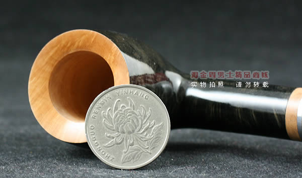 法国CHACOM石楠木烟斗|6件套装银线黑色斗866-5