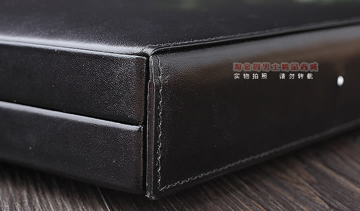 淘金周 英国登喜路Dunhill便携牛皮雪茄保湿盒 10支装HS3010A-10