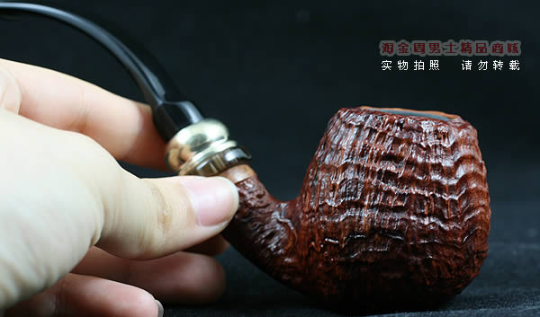 丹麦Peder Jeppesen石楠木手工烟斗|6件套装银圈PJ533-10